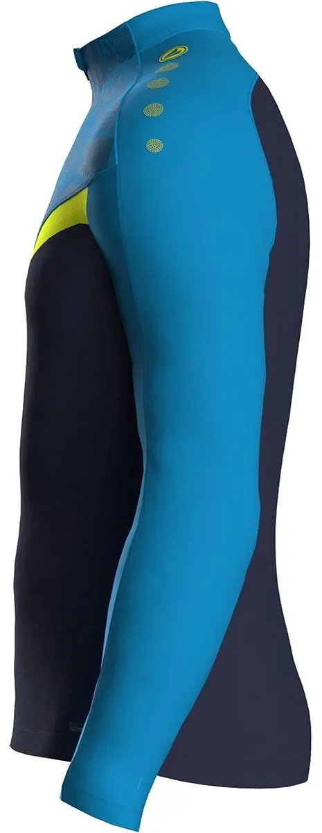 JAKO Iconic Ziptop Kinder Trainingsjack - Marine - 128 - afbeelding 4 van 4