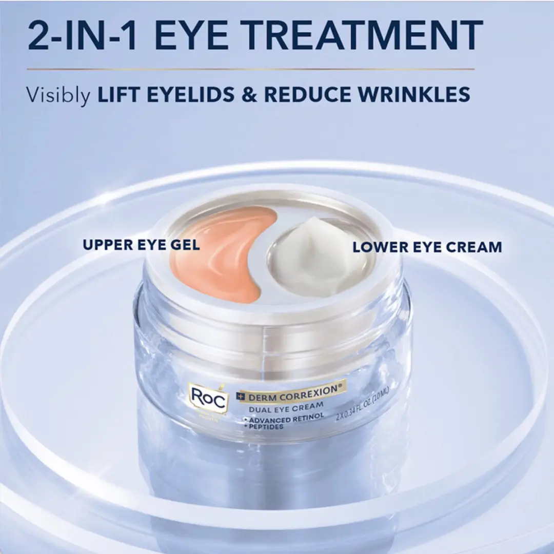 RoC Derm Correxion Dual Eye Cream - 20ml - afbeelding 6 van 6