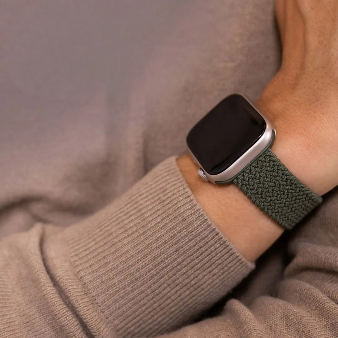 Imoshion Nylon Bandje Apple Watch 42mm - Groen