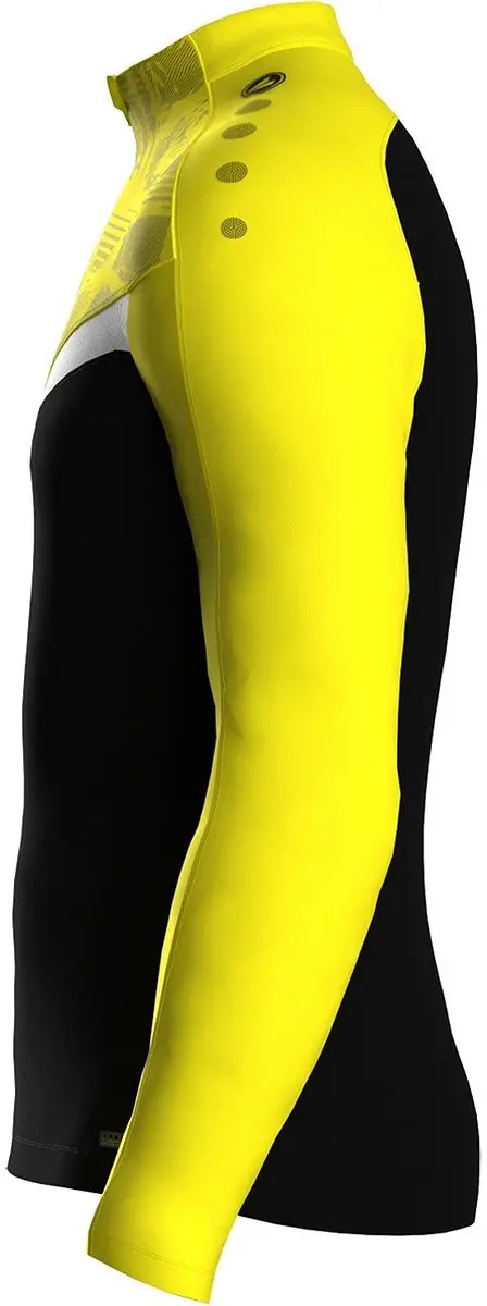 JAKO Iconic Ziptop Kindertrainingsjack - Zwart - 164 - afbeelding 3 van 4