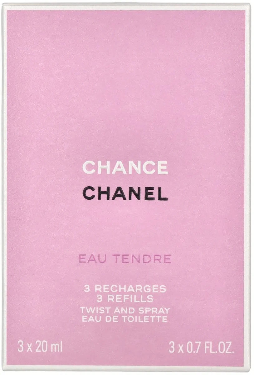 Chanel Chance Eau Tendre Geschenkset - 3x20ml Eau de Toilette