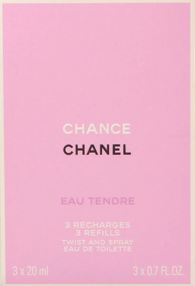 Chanel Chance Eau Tendre Geschenkset - 3x20ml Eau de Toilette