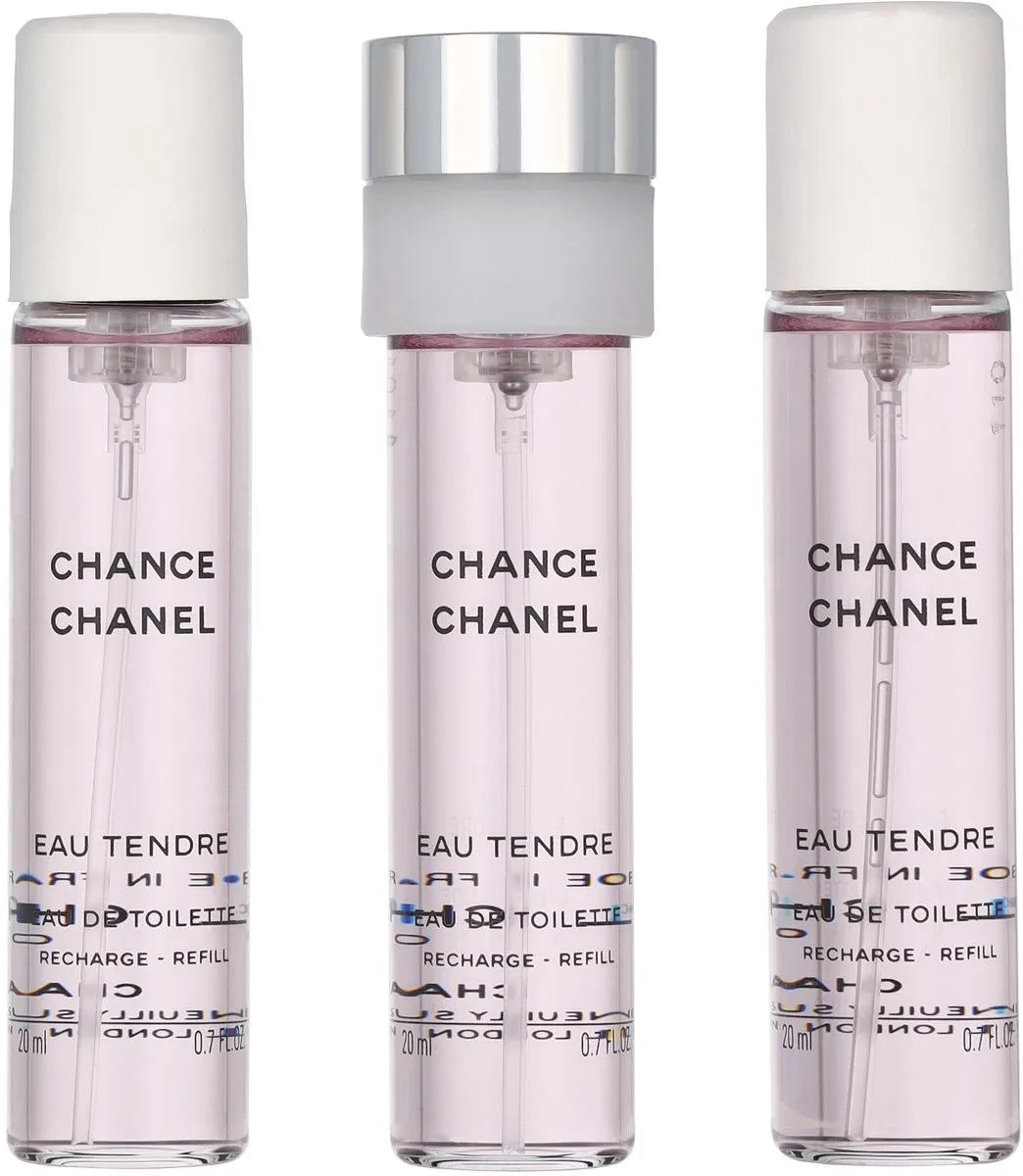 Chanel Chance Eau Tendre Geschenkset - 3x20ml Eau de Toilette - afbeelding 6 van 6