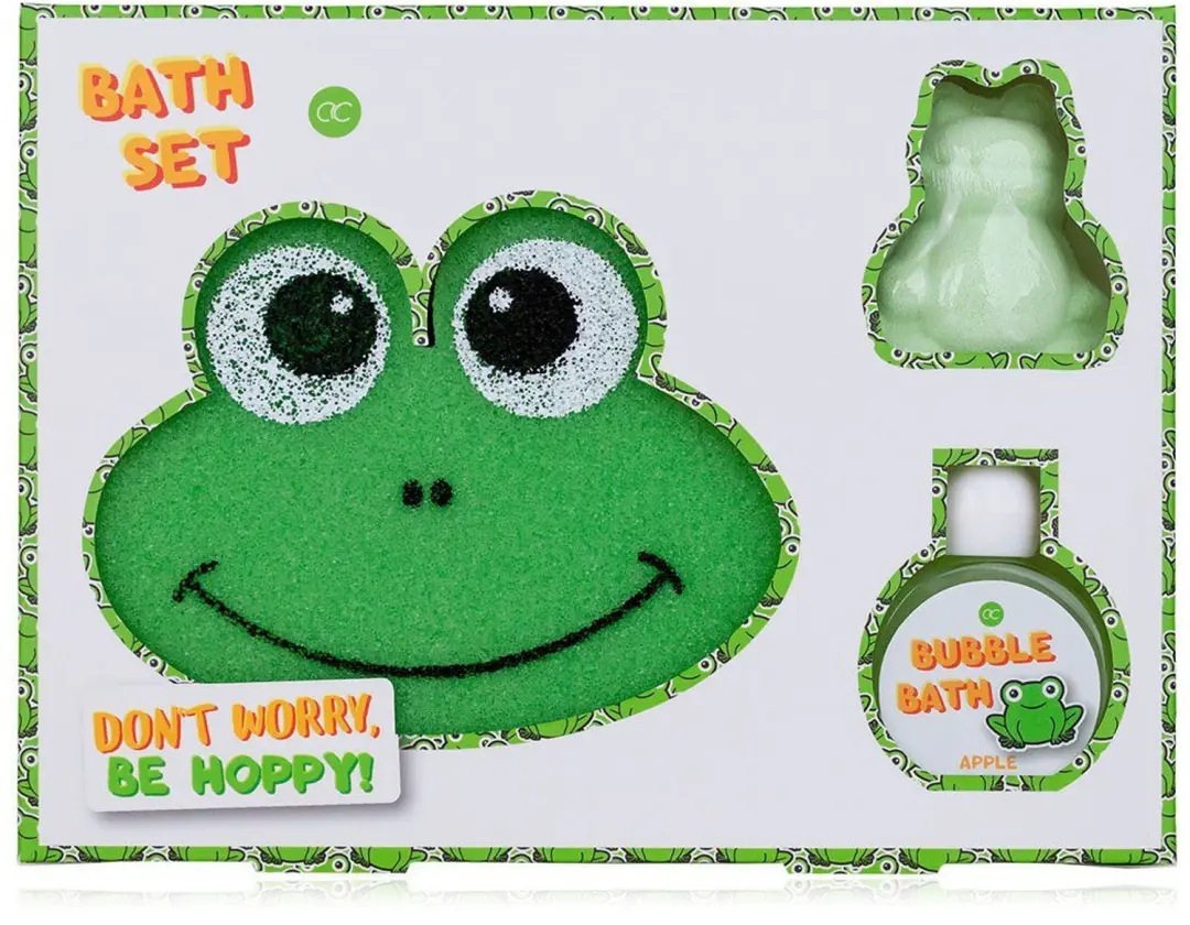 Accentra Happy Dieren Kikker Badgeschenkset