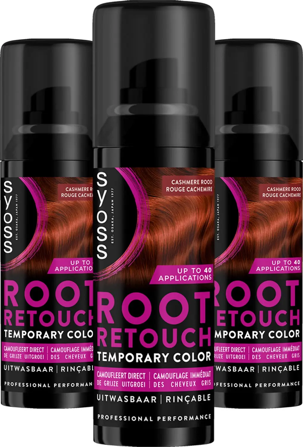 SYOSS ROOTSPRAY Cashmere Rood Uitgroeispray 120ML