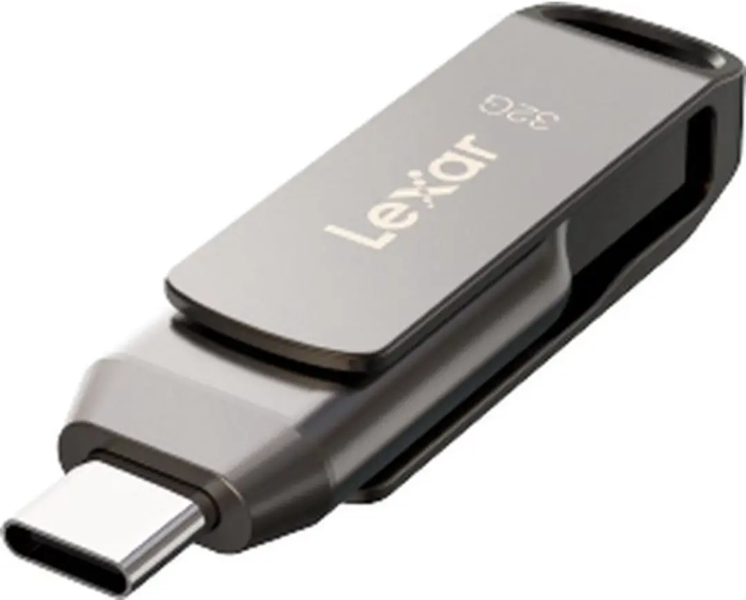 Lexar JumpDrive D400 LJDD400032G-BNQNG USB-stick 32GB - afbeelding 6 van 6