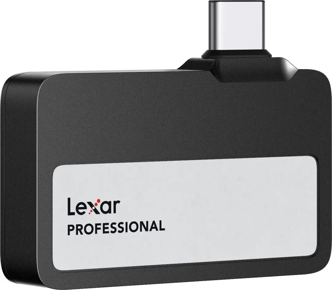 Lexar Professional Go SL400 LSL400X002T-RNBNG Externe SSD - Zwart - afbeelding 6 van 6