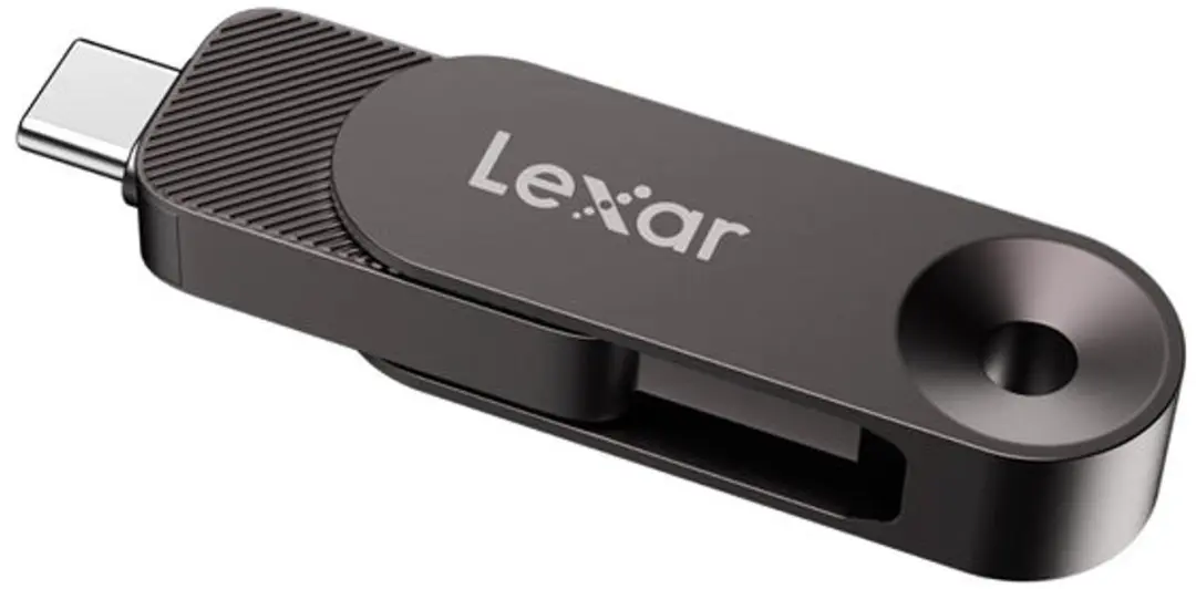 Lexar JumpDrive D500 LJDD500256G-BNQNG USB-stick 256GB - Zwart - afbeelding 3 van 3