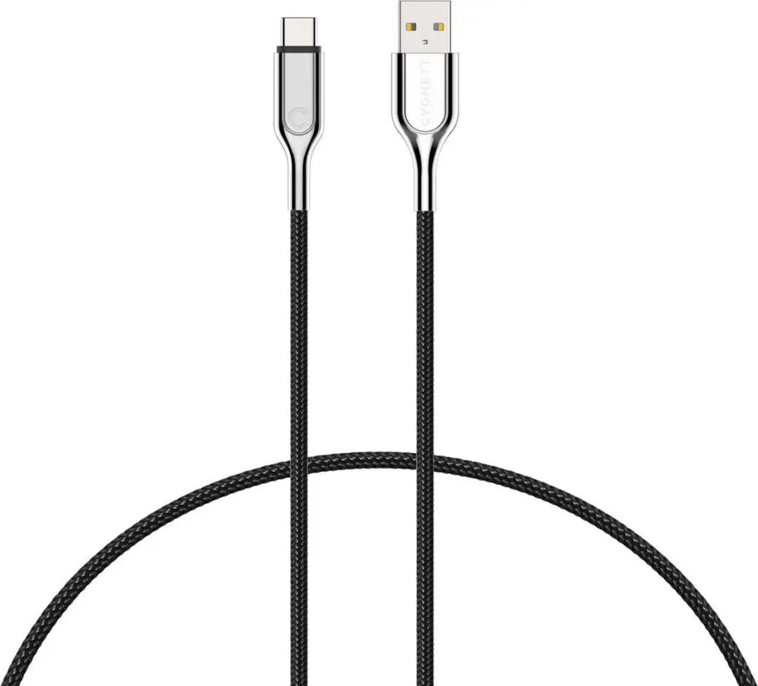 Cygnett CY2681PCUSA USB-C naar USB-A Kabel 1m - Zwart - afbeelding 2 van 6