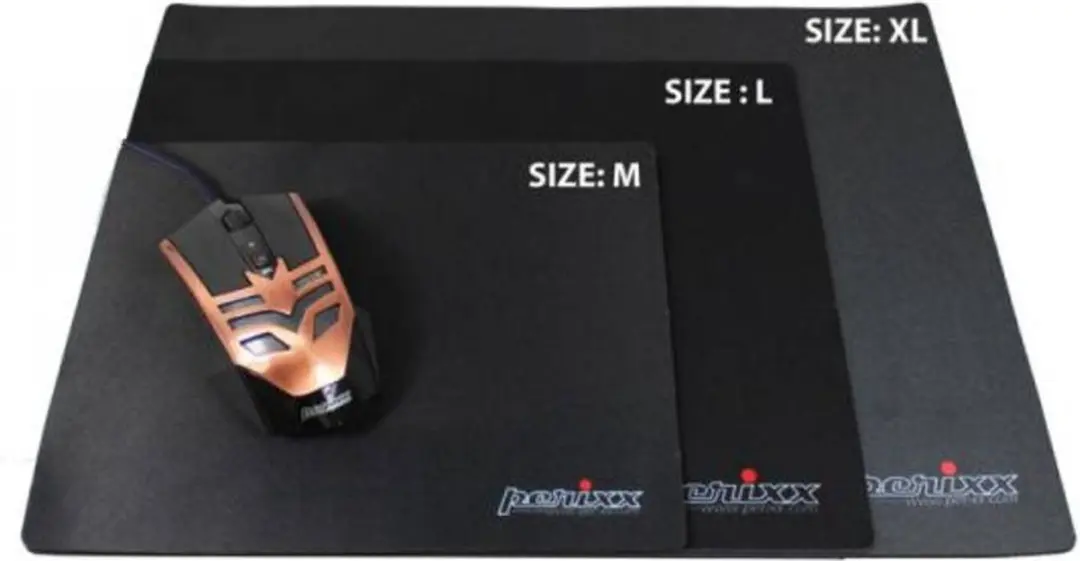 Perixx DX-1000M Gaming Muismat - Zwart - afbeelding 4 van 6