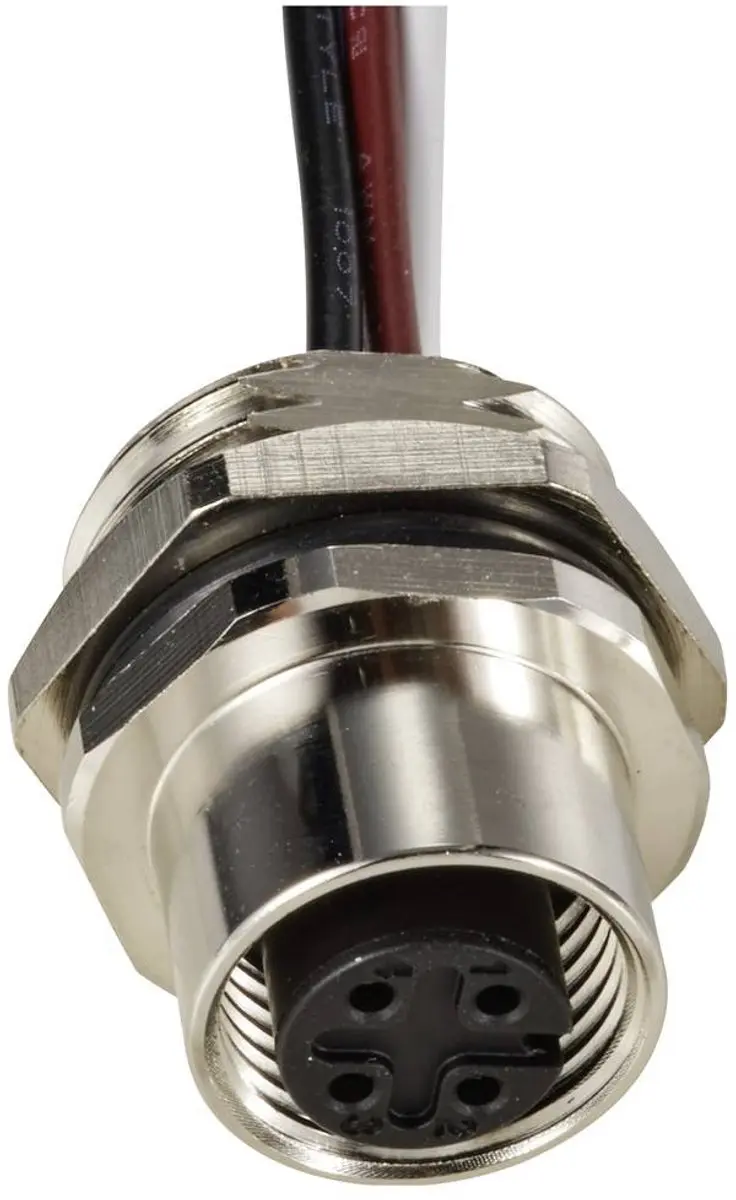 Tru Components TC-12833216 M12 sensor/actuator inbouwbus - afbeelding 2 van 3