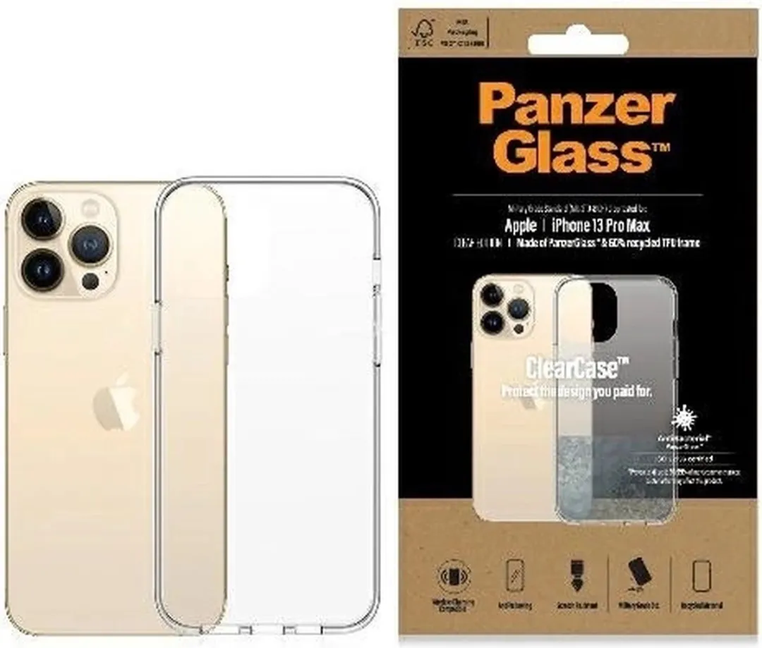 PanzerGlass PZ-0314 Hoesje iPhone 13 Pro Max - Transparant