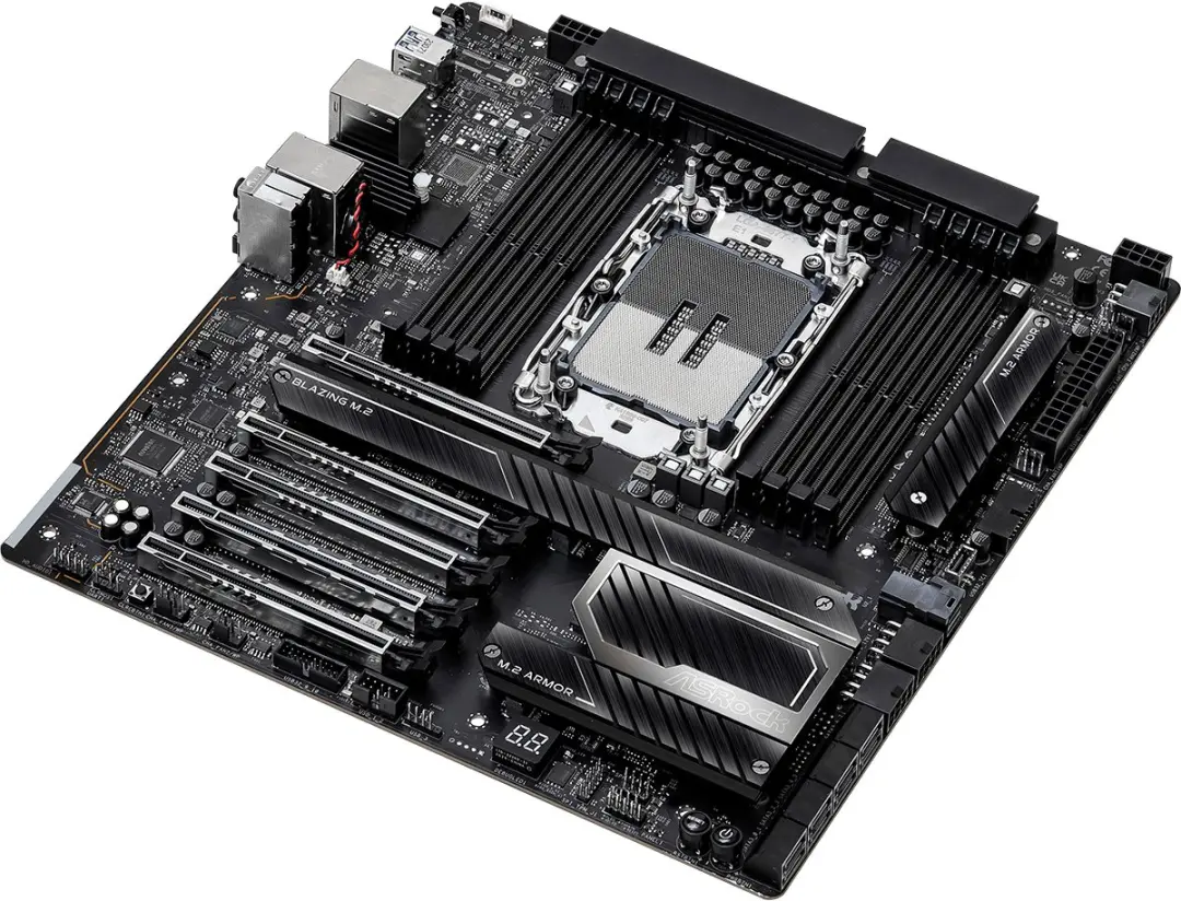 ASRock W790 WS R2.0 Moederbord 90-MXBP30-A0UAYZ - afbeelding 5 van 5
