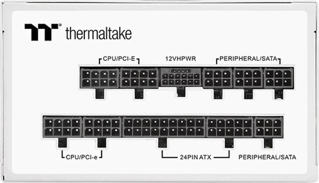 Thermaltake Toughpower GF3 Snow PS-TPD-1200FNFAGE-N Voeding - Wit - afbeelding 4 van 6