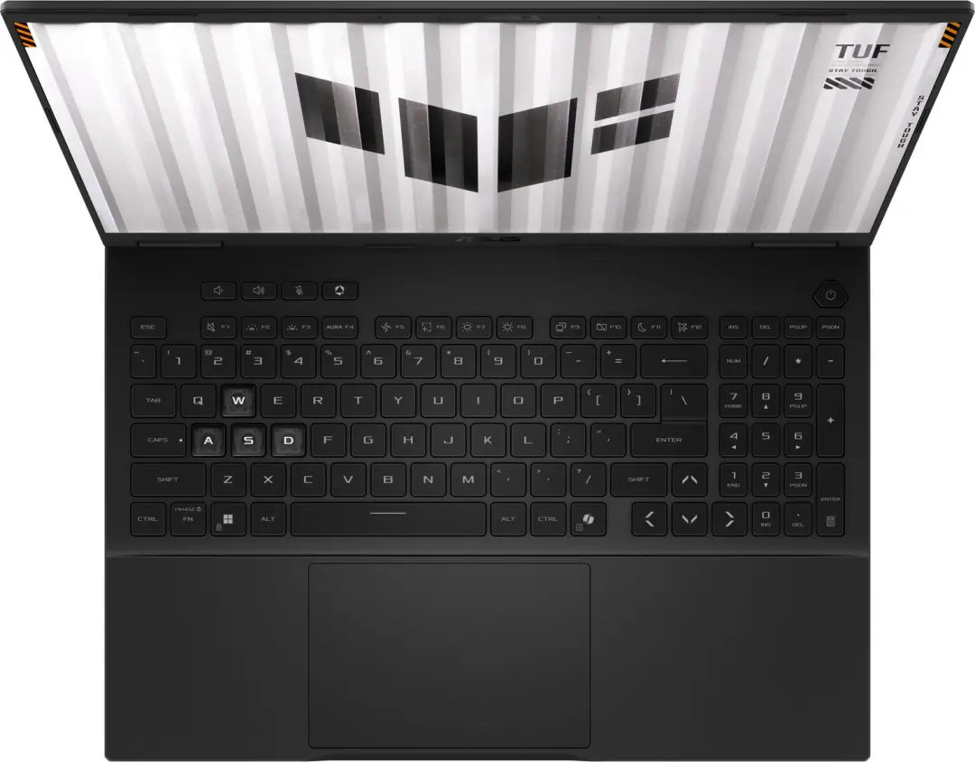 ASUS TUF Gaming A16 FA608UP-TU388W Laptop - Grijs - afbeelding 5 van 6