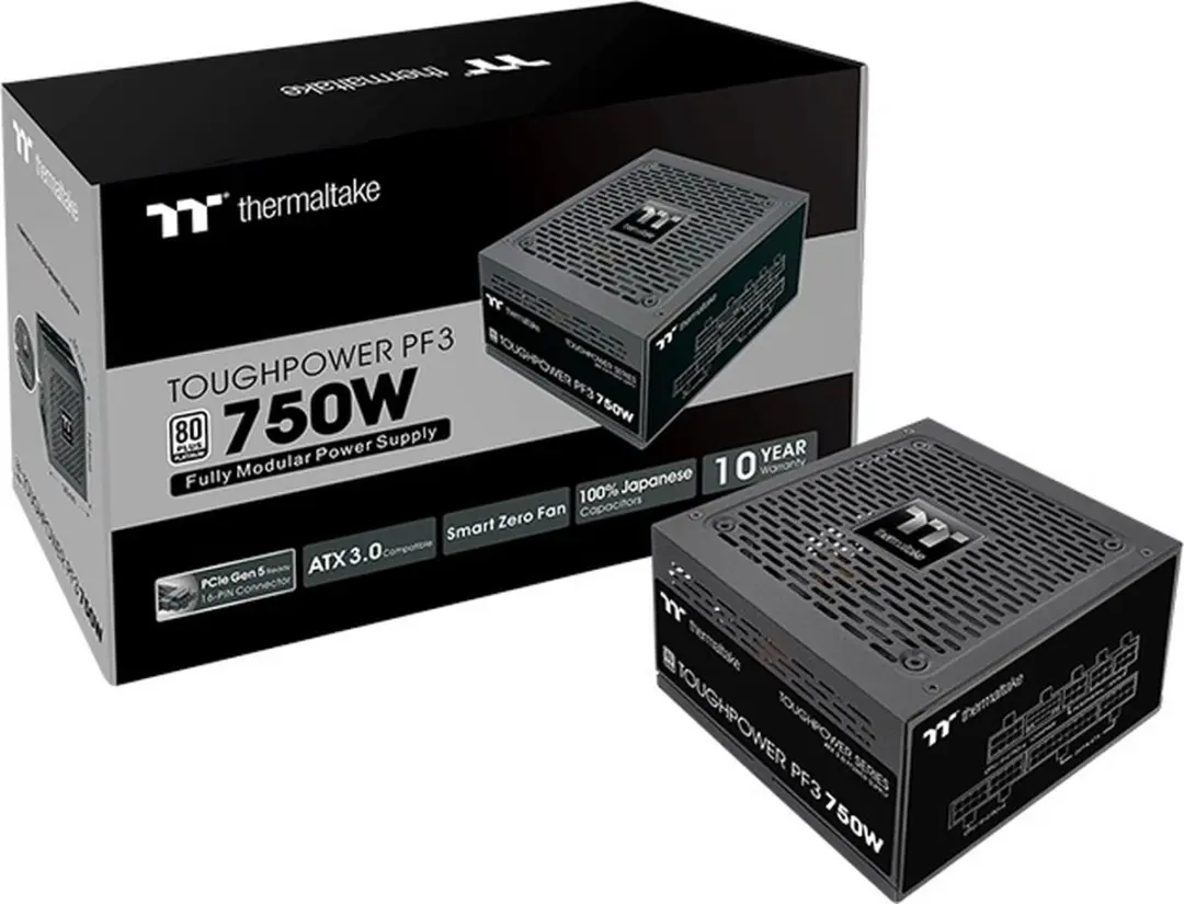 Thermaltake ToughPower PF3 PS-TPD-0750FNFAPE-3 PC-voeding 750W - afbeelding 2 van 6