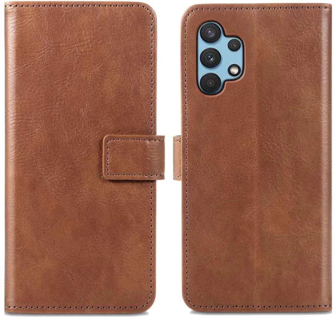 Imoshion Hoesje Samsung Galaxy A32 4G - 3 Pasjes - Bruin