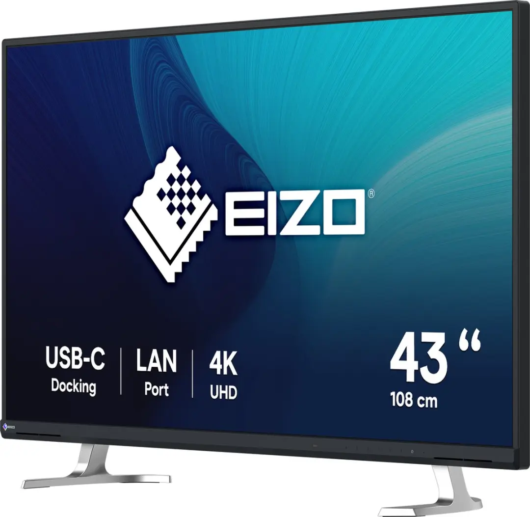 Eizo FlexScan EV4340X-BK 4K monitor - 42.5 inch - Zwart - afbeelding 6 van 6
