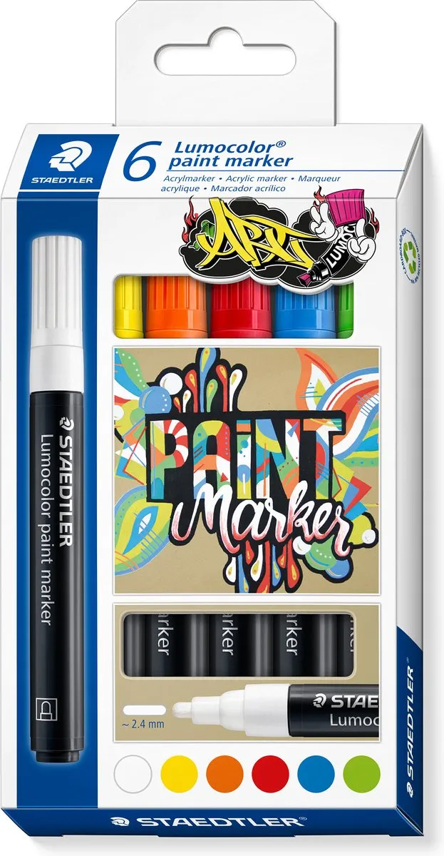 STAEDTLER Lumocolor Paint Markers