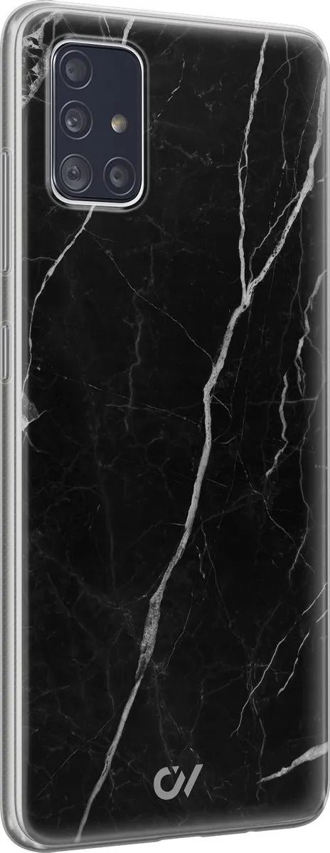 Casevibes Hoesje Samsung Galaxy A51 - Marble Noir - Zwart