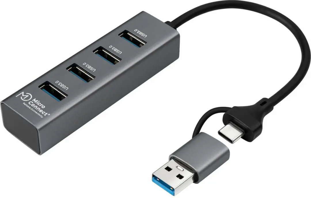 MicroConnect USBHUB4-2IN1 USB-hub