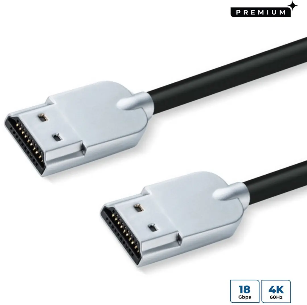 MicroConnect HDMISUPERSLIM1M HDMI Kabel 1m