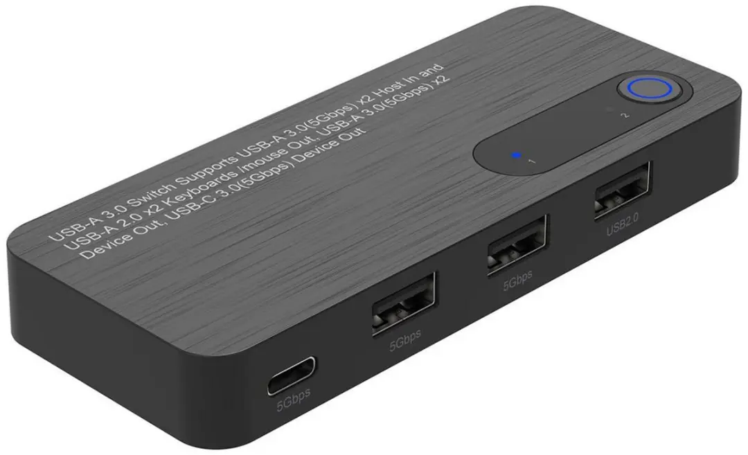 MicroConnect MC-USBKM0205 USB-A 3.0 KM Sharing Switch
