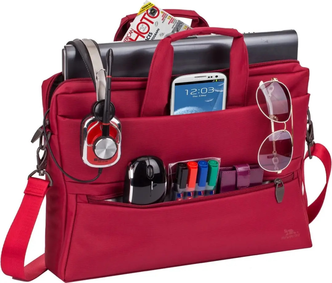 "RivaCase 8630 red Laptop bag 15,6""" - afbeelding 5 van 6
