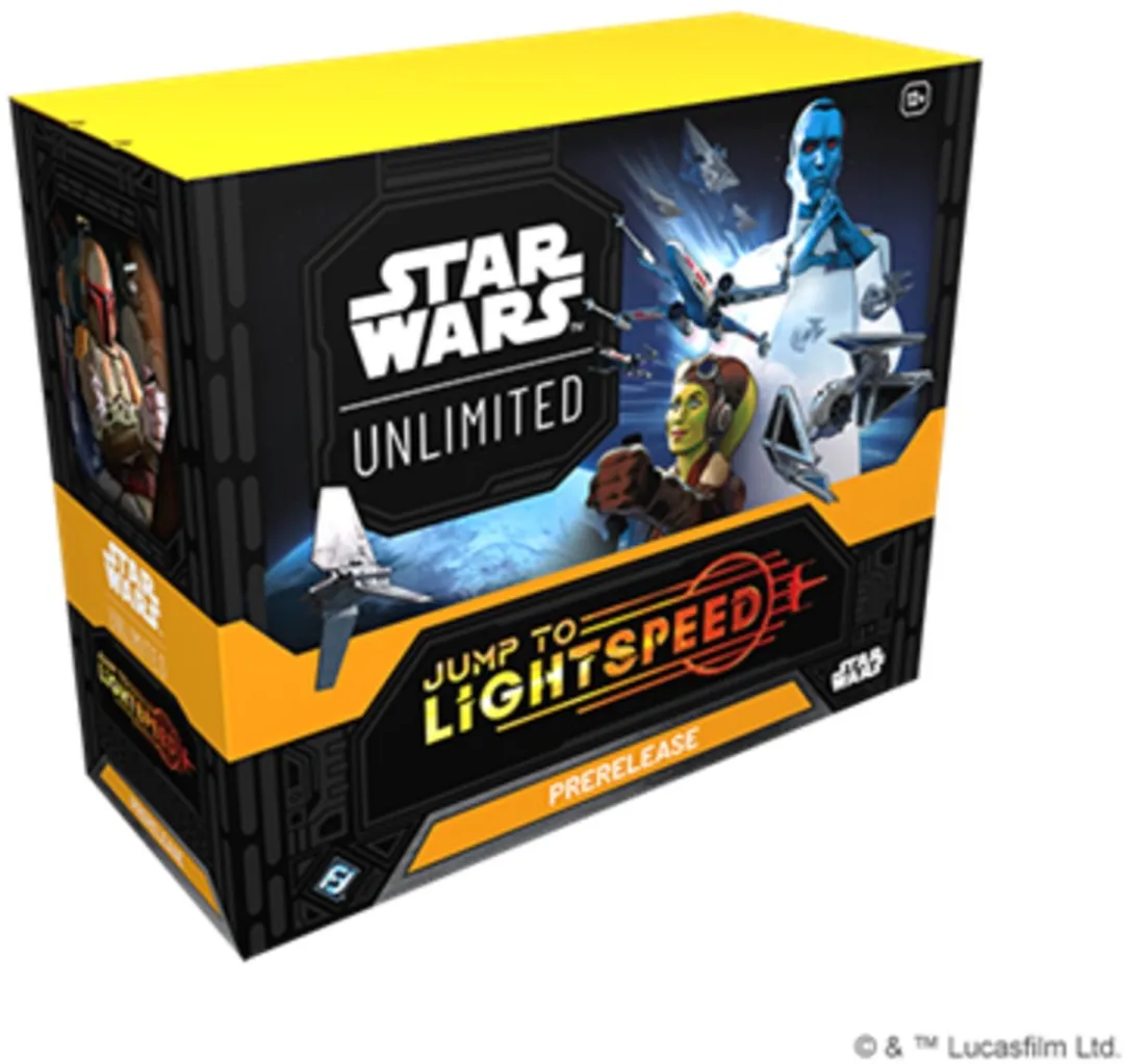 Fantasy Flight Games Star Wars Unlimited Jump to Lightspeed Prerelease Kit