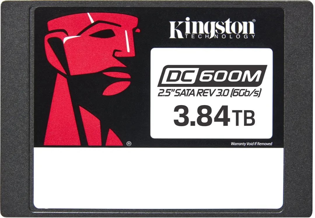 Kingston Technology 3840G DC600M (gemengd gebruik) 2,5 inch Enterprise SATA SSD