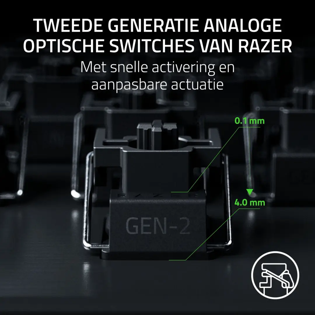 Razer Tartarus V2 Pro RZ07-05520100-R3M1 Gaming Keypad - Zwart - afbeelding 5 van 6