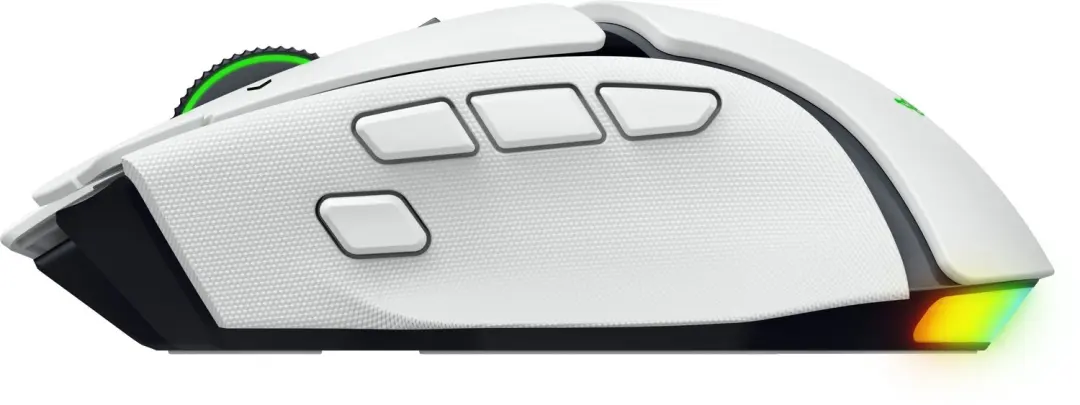 Razer Basilisk V4 Pro Draadloze Gaming Muis - 50.000 DPI - Wit - afbeelding 5 van 6