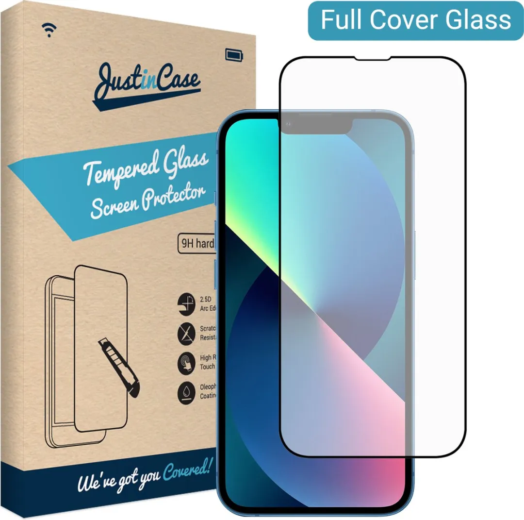 Just in Case iPhone 14 Full Cover Glas
