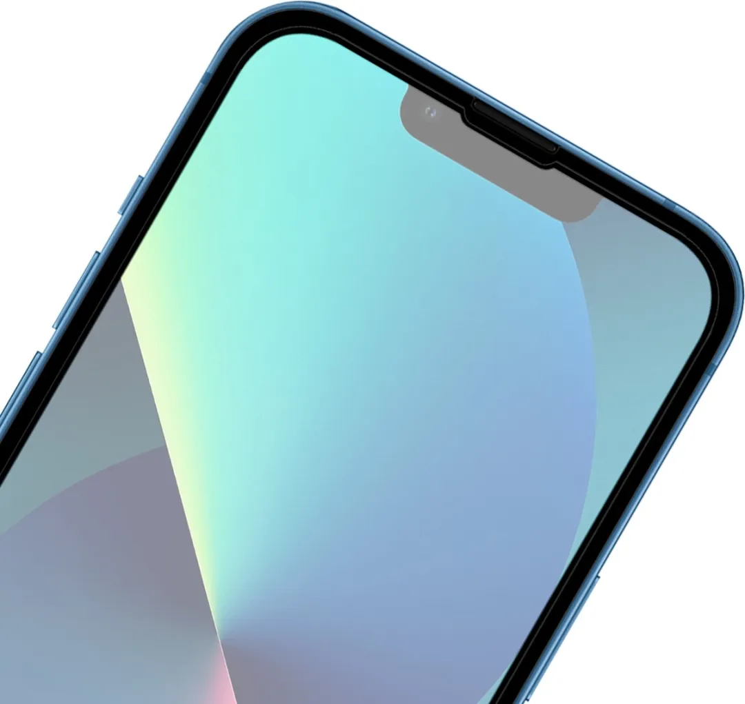 Just in Case iPhone 14 Full Cover Glas - Zwart