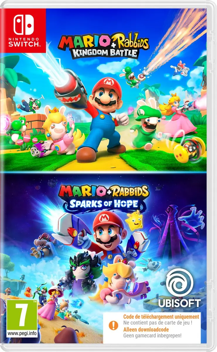 Mario + Rabbids Double Pack: Kingdom Battle & Sparks of Hope
