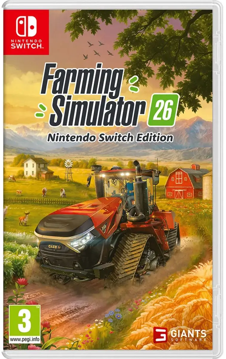 Nintendo Games Switch Farming Simulator 26-nintendo Switch Edition Transparant