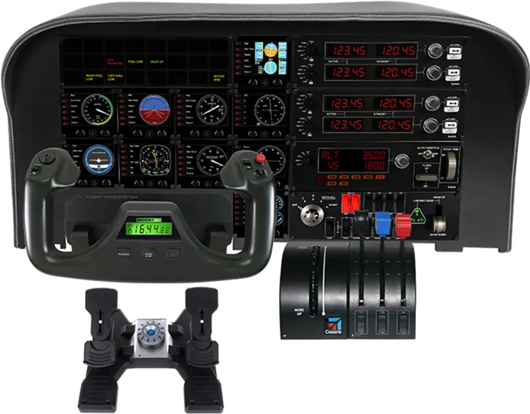 Logitech G Saitek Pro 945-000008 Vlieginstrumentenpaneel - Zwart - afbeelding 3 van 6