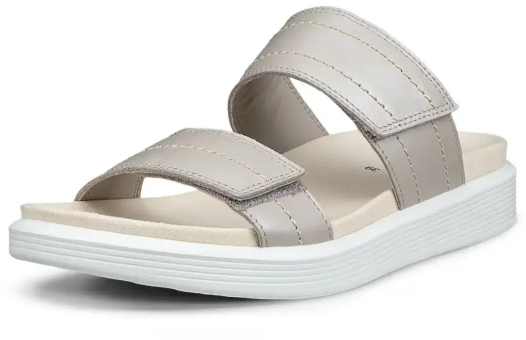 ECCO Slide Damessandalen - Pure Cashmere Metallic - afbeelding 2 van 4