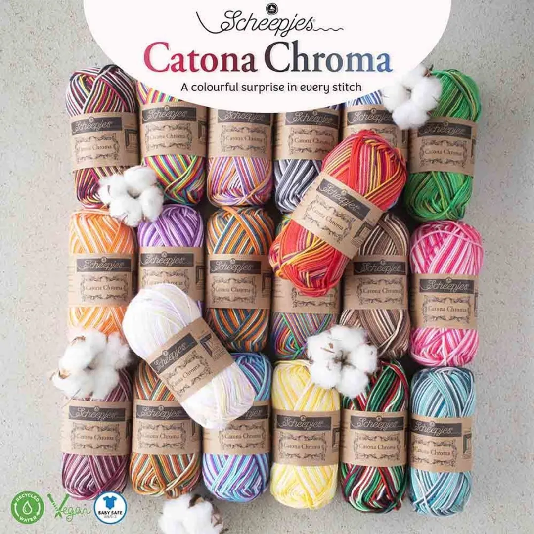 Scheepjes Catona Chroma 50g - Groen