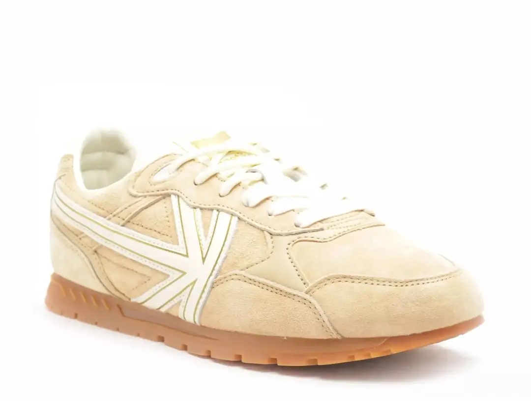Kaotiko Seattle Damestrainers - Beige - 41 - afbeelding 2 van 6