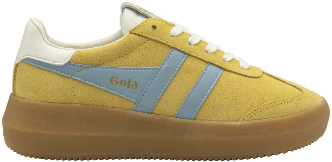 Dames sneakers met veters van suède Gola Athena