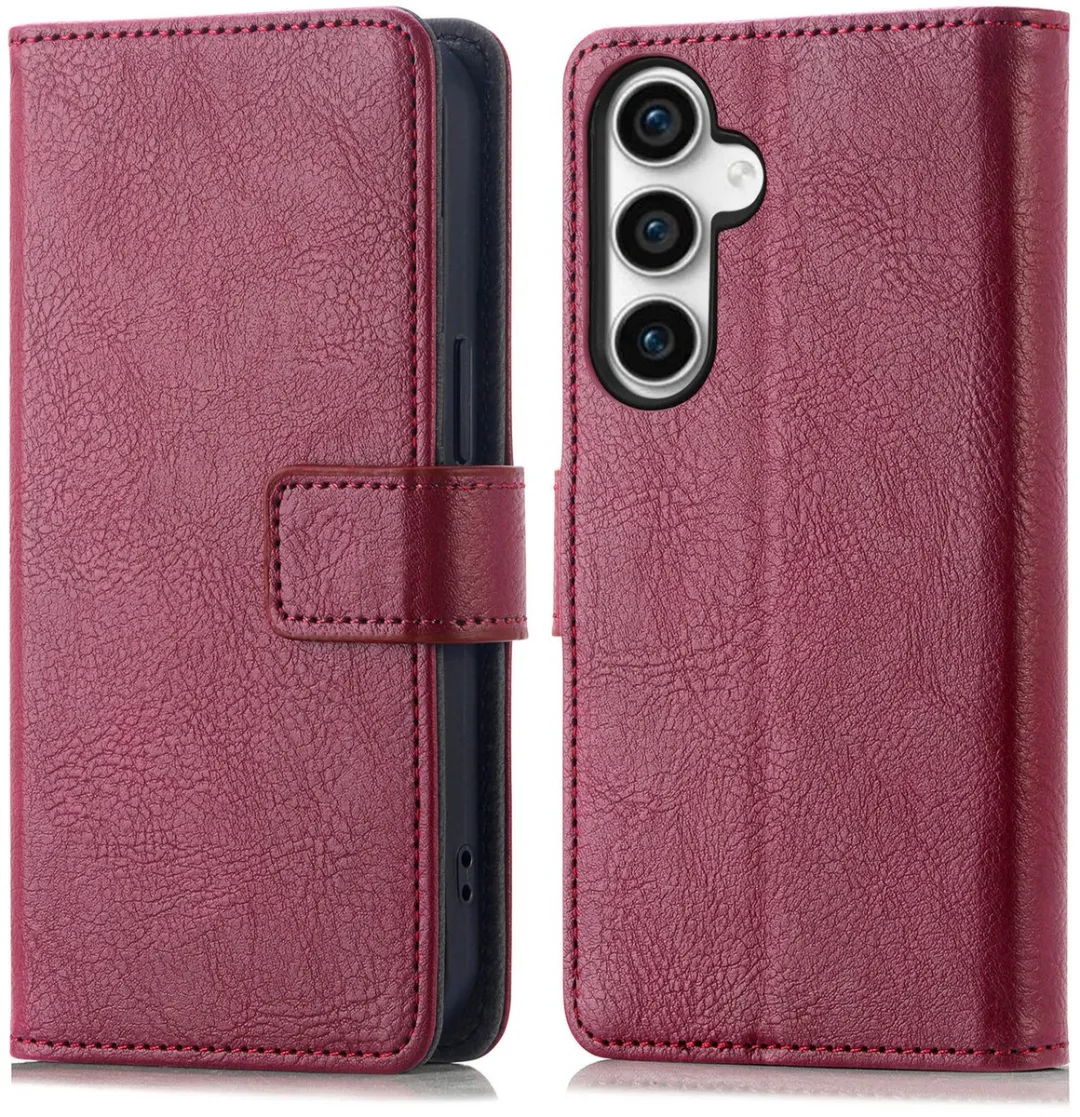 Imoshion Hoesje Samsung Galaxy S23 FE - 3 Pasjes - Bordeaux
