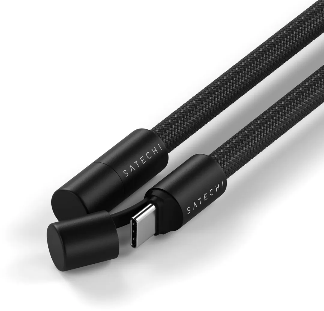 Satechi OntheGo Crossbody Lanyard USB-C Kabel - Zwart