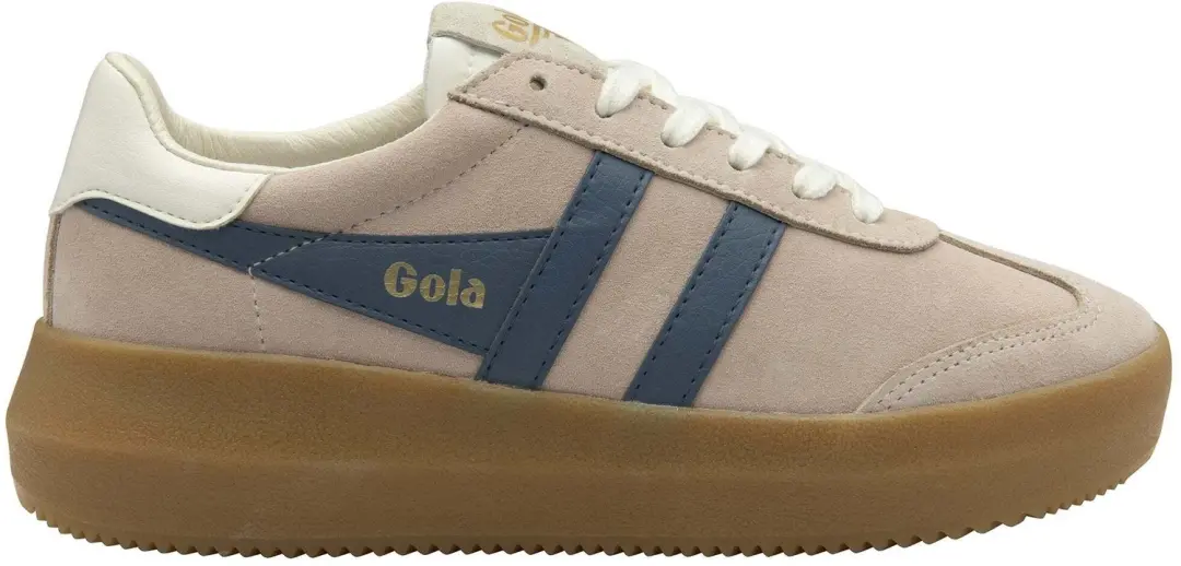Dames sneakers met veters van suède Gola Athena