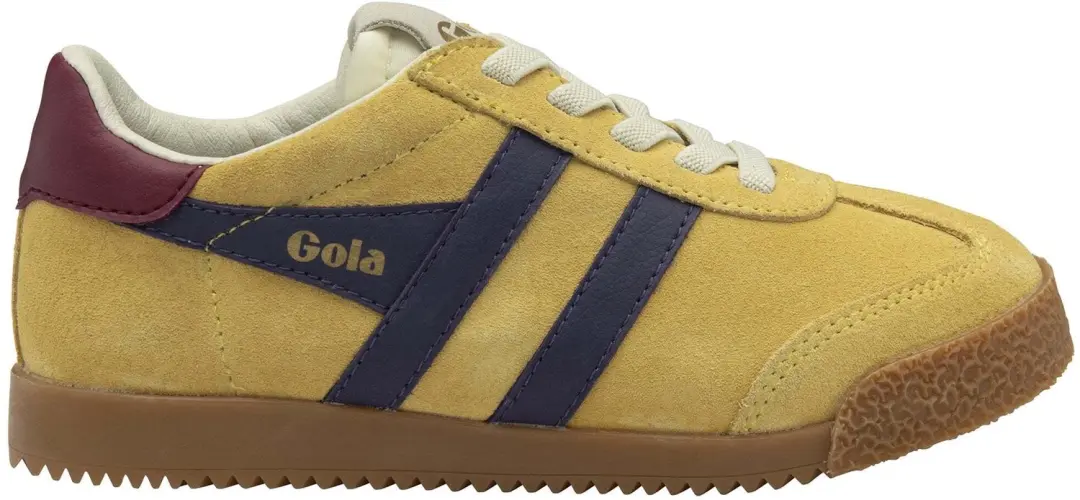 Leren veterschoenen voor babyjongens Gola Elan