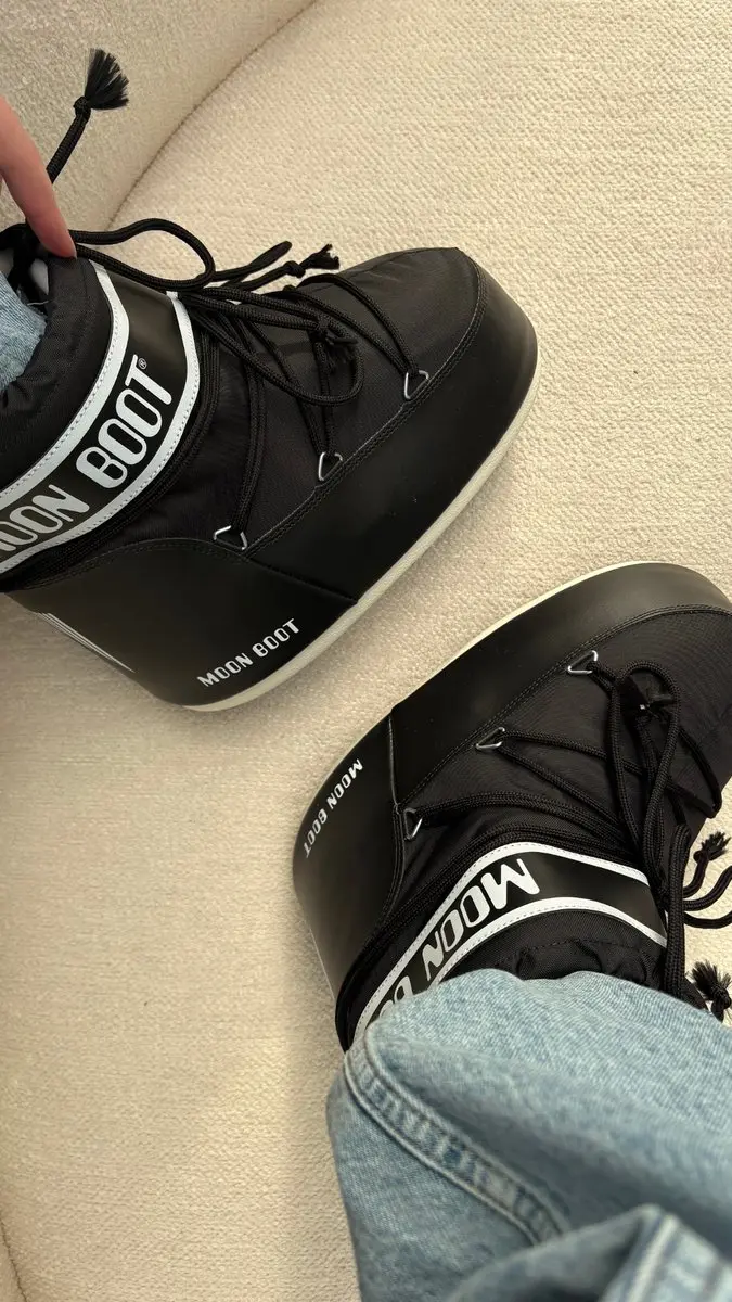 Moon Boot Icon Low Après-ski Schoen - Zwart - afbeelding 6 van 6