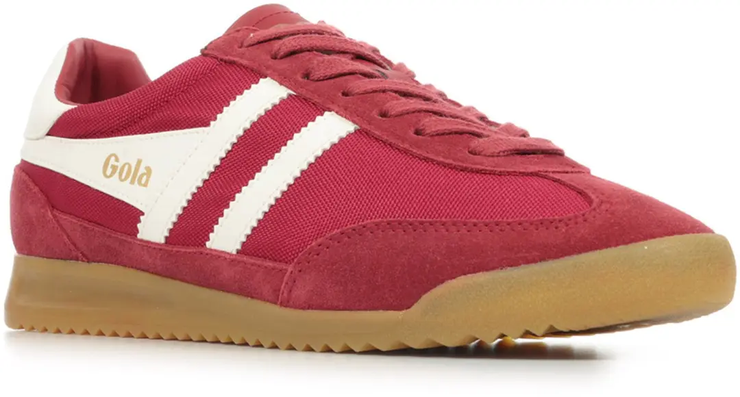 Gola Tornado Sneakers - Diep Rood/Off Wit - afbeelding 4 van 6