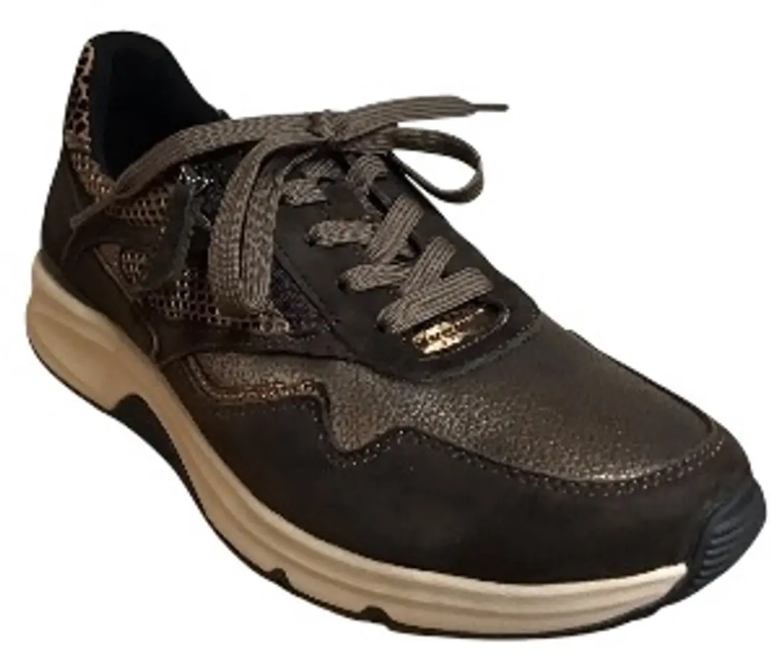 Gabor Rollingsoft Dames Sneakers - 37 - Bruin - afbeelding 4 van 6