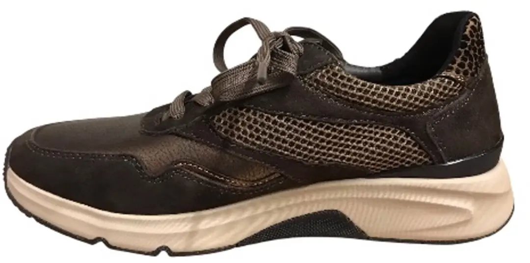 Gabor Rollingsoft Dames Sneakers - 37 - Bruin - afbeelding 2 van 6