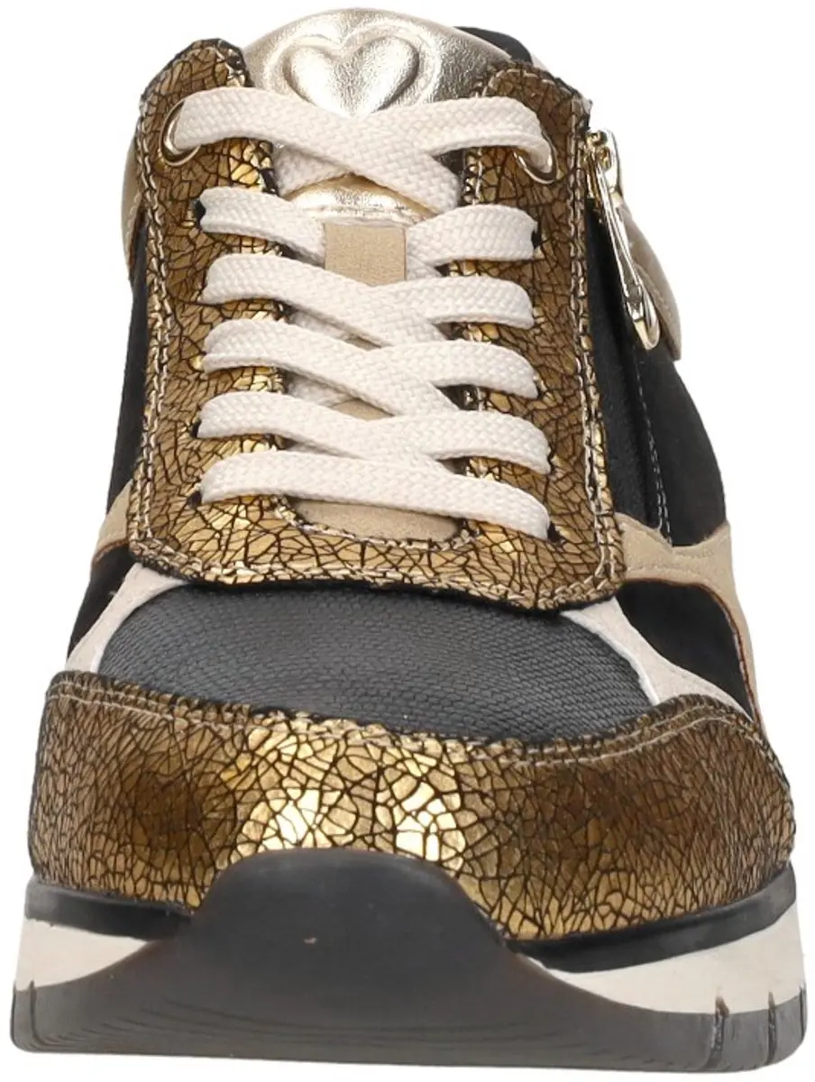 Marco Tozzi Sneakers Laag - Goudkleur - Maat 38 - afbeelding 3 van 6